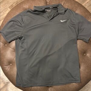 Nike Men's Gray Polo Shirt